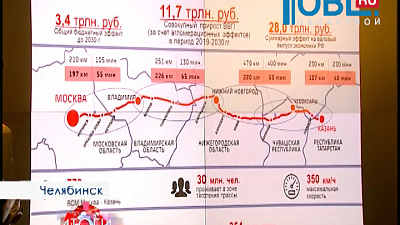 Московские эксперты подсчитали выгоду от строительства высокоскоростной магистрали Челябинск — Екатеринбург