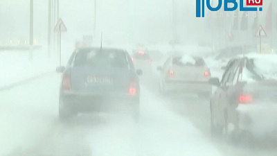 Штормовое предупреждение из-за снегопадов объявлено в Челябинской области