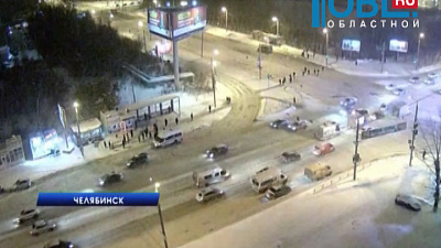 В пятницу на свердловском проспекте образовалась пробка в 8 километров