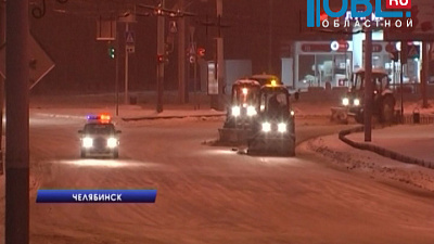 Из-за снегопада пробки на дорогах оценивают в 8 баллов