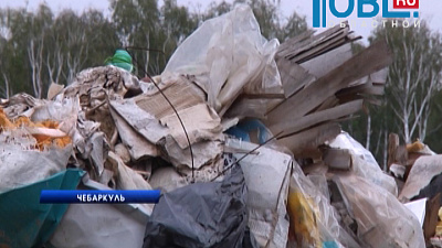 Чебаркульские дворы "зарастают" мусором после закрытия свалки