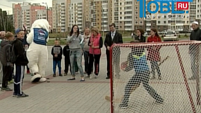 Открытие Кубка губернатора по хоккею