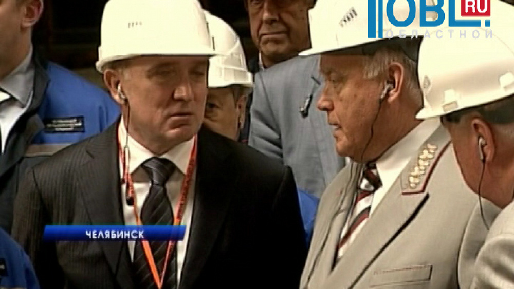 Производство сверхскоростных рельсов сегодня показали Владимиру Якунину