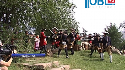 В Челябинске реконструировали Полтавскую битву