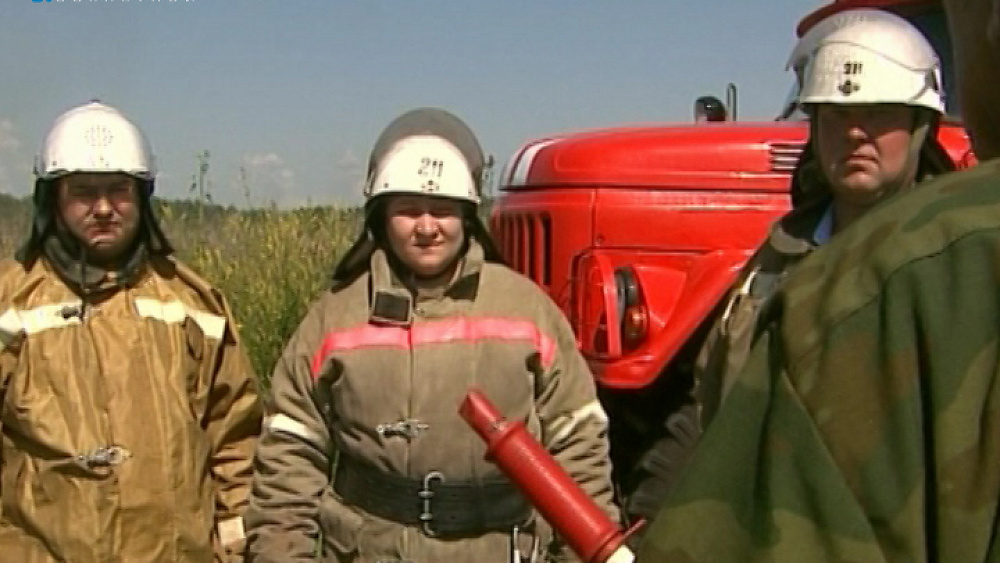 В поселке Лазурный прошли учения местной "Мобильной бригады"