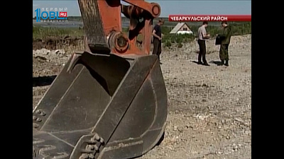 Недалеко от Чебаркуля в одном из карьеров нелегально добывают щебень
