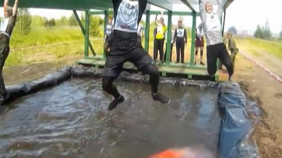 На Чебаркульском полигоне прошел первый этап Гонки героев