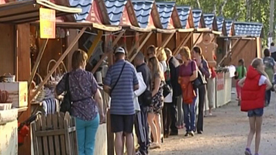 На территорию Бажовского фестиваля съезжаются первые гости