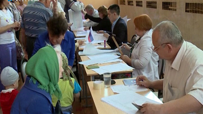 Жители Челябинской области выбирают кандидатов в депутаты Госдумы от "Единой России"