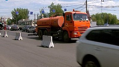 Выезд на федеральную трассу М5 будет затруднен из-за ремонта на улице Блюхера