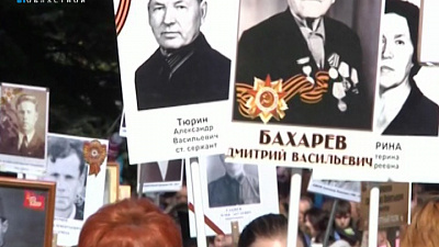 В рядах Бессмертного полка прошло больше 80 тысяч южноуральцев