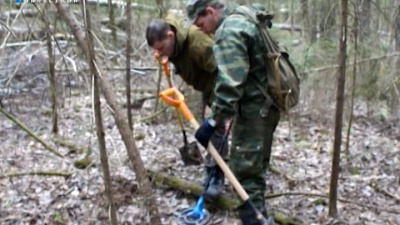  Поисковый отряд нашел останки 6 бойцов Красной армии