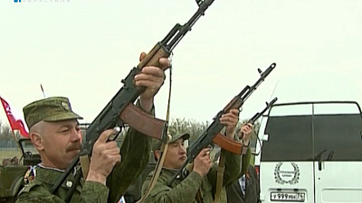 В Бредах перезахоронили останки солдат, найденных под Смоленском