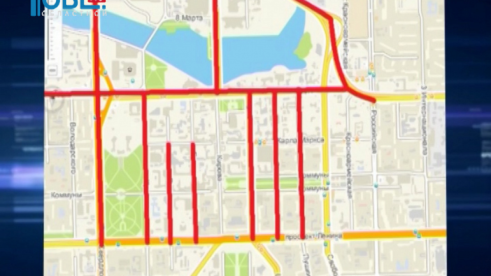 Во время праздничного салюта будут перекрыты улицы в центре города