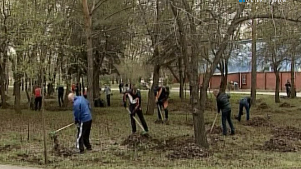 Сотни челябинцев вышли сегодня на уборку улиц и скверов