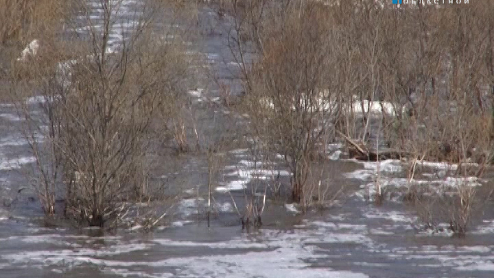 В Златоусте сбросили воду с Айского водохранилища