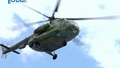 Летчики авиабазы Упрун отработали тушение лесных пожаров и спасение пострадавших от наводнения 