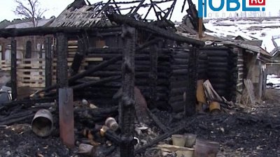 Жители поселка Шубино вытащили из горящего дома неходячую пенсионеру