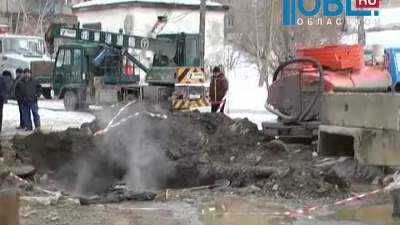 Жители 200 домов остались без отопления из-за аварии на трубопроводе