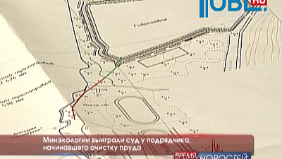 Минэкологивыйграли суд у подрядчика, начинавшего очистку пруда