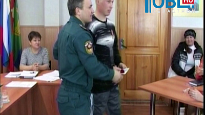 Михаил Федоров получил медаль «За отвагу на пожаре»