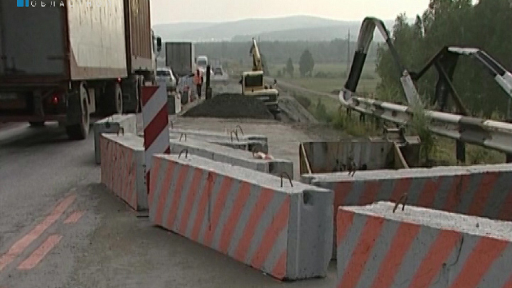 Из-за ремонта на М5 поток машин хлынул в поселки 