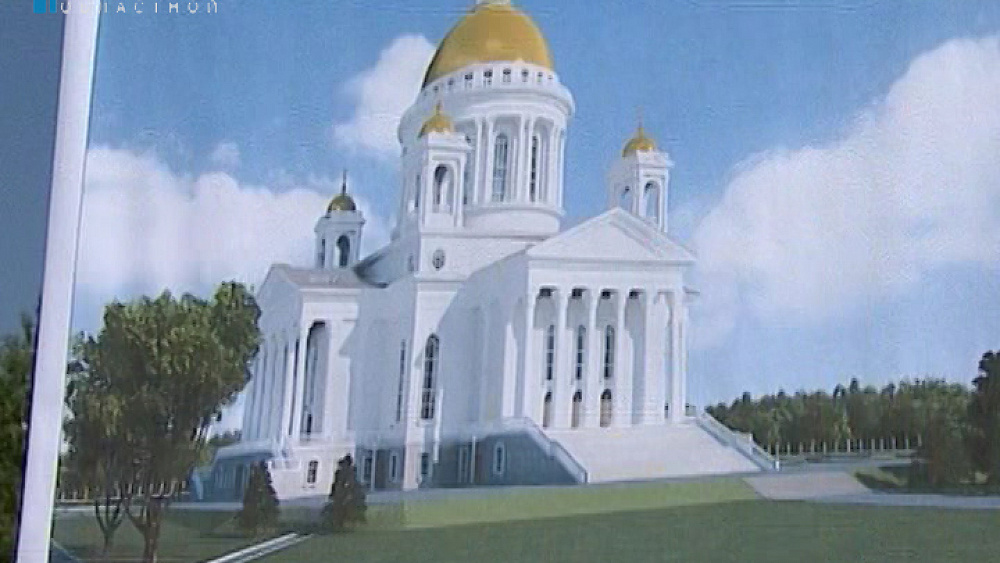 Губернатор и митрополит заложили капсулу в основание кафедрального собора