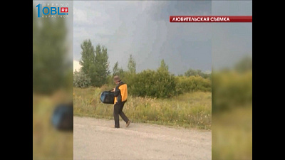 Житель Златоуста возвращается из Крыма пешком