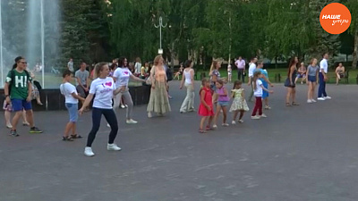 Репетиции к танцевальному флэш-мобу