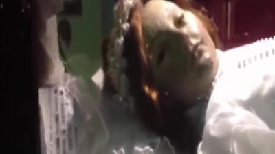 В Мексике 300-летняя мумия девочки открыла глаза