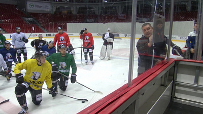 "Трактор" провёл открытую тренировку