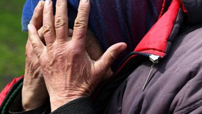 Душитель пенсионерок попал на видео