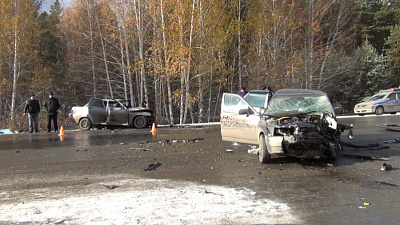 Жуткая трагедия на трассе Челябинск-Троицк попала на видео