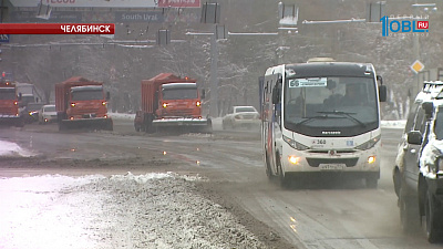 Дорожники обещают очистить Челябинск за сутки