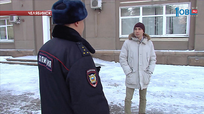 Полицейский пришёл за директором строительной фирмы во время интервью