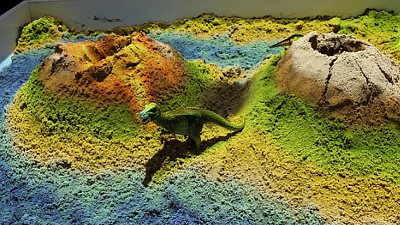 Интерактивный песок для детсадовцев продемонстрировали в Челябинске