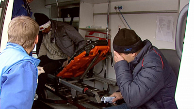  Момент столкновения автобуса и маршрутки попал на видео