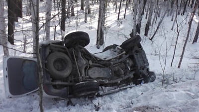 Спасатели сняли на видео страшное ДТП на трассе Кыштым-Карабаш