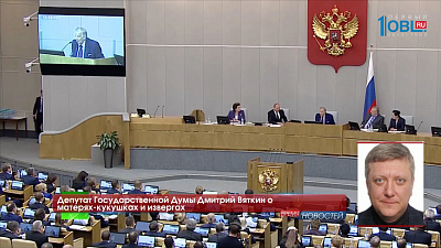 Депутат Государственной Думы Дмитрий Вяткин о матерях-кукушках и извергах