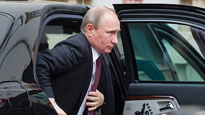 Кортеж  Президента России сняли на видео в Миассе