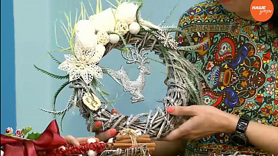 Hand Made Рождественский венок