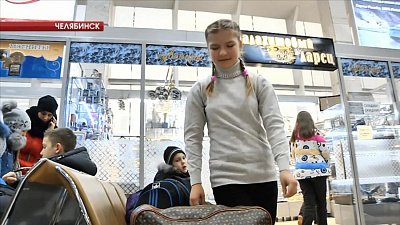 27 южноуральских школьников  отправились на московскую ёлку