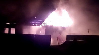 Сильный пожар в Чебаркуле оставил новосёлов без жилья