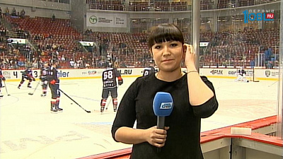 В ледовой арене "Трактор" идут последние приготовления к матчу Трактор - Торпедо