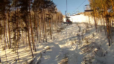 Мега-мамонта слепили ко Всемирный день снега в «Солнечной долине»