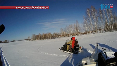 Егеря считают косуль, лосей и кабанов в южноуральских лесах