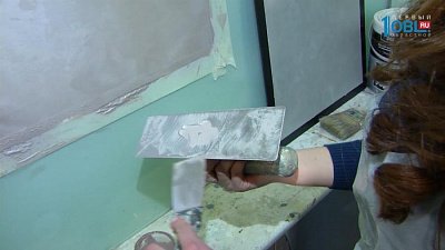 Мастер-класс по нанесению декоративной штукатурки