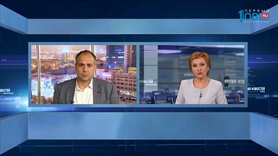 Дмитрием Довженко - председатель постоянной комиссии по бюджету и налогам городской думы