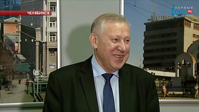 Глава города Евгений Тефтелев признался в любви к Челябинску и хоккейному клубу "Трактор"