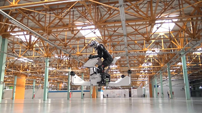 Первый в мире летающий байк протестировали в России